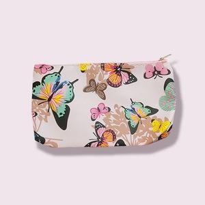 Butterfly Pattern Make up Bag